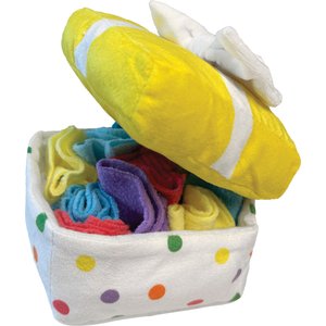 fouFIT Hide 'n Seek Birthday Present Snuffle Squekay Dog Treat Dispenser Toy