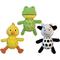 Show in main carousel: fouFIT Polka Plushies Frog Plush Dog Toy slide 4 of 4