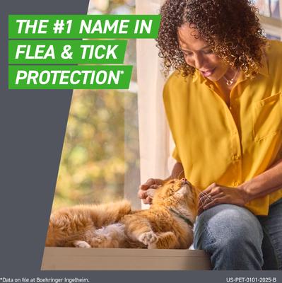 Show full view: Frontline Plus Flea & Tick Spot Treatment for Cats, over 1.5 lbs, 6 Doses (6-mos. supply) slide 3 of 12