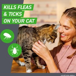 Frontline Plus Flea & Tick Spot Treatment for Cats, over 1.5 lbs, 6 Doses (6-mos. supply) slide 2 of 8