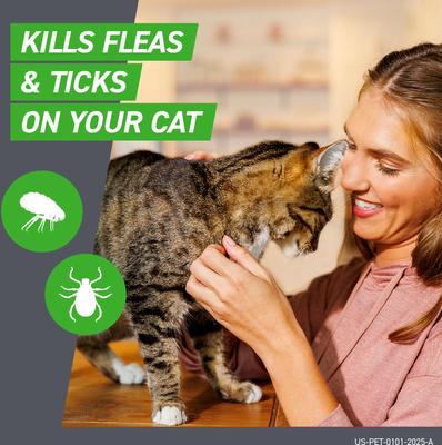 Show full view: Frontline Plus Flea & Tick Spot Treatment for Cats, over 1.5 lbs, 6 Doses (6-mos. supply) slide 2 of 12