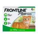 Frontline Plus Flea & Tick Spot Treatment for Cats, over 1.5 lbs, 6 Doses (6-mos. supply)