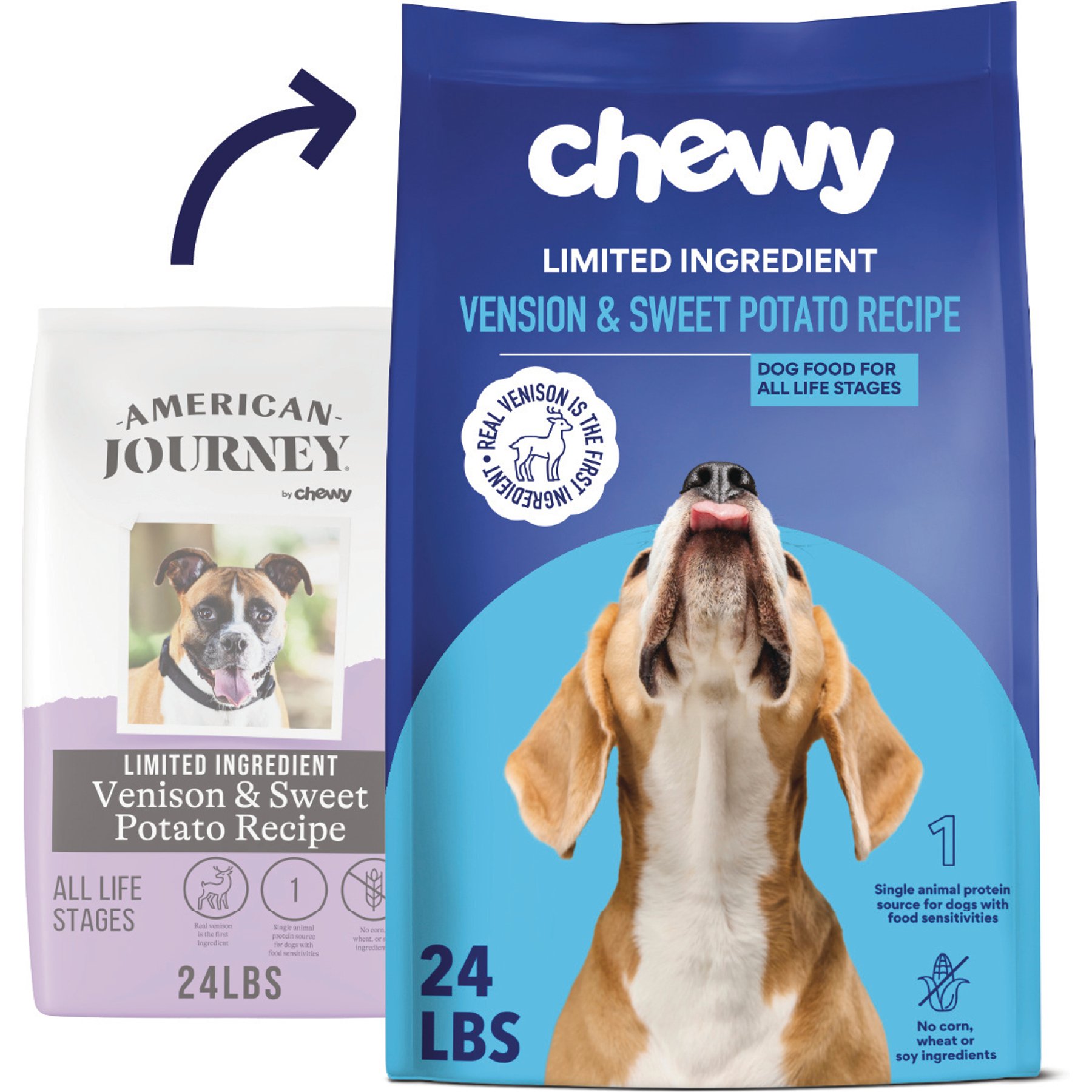 Venison American Journey Dog Food Feeding Chart CHEWY Limited
