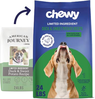 CHEWY Limited Ingredient Duck Sweet Potato Recipe Grain-Free