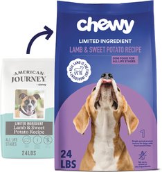Chewy Limited Ingredient Lamb & Sweet Potato Recipe Grain-Free Dry Dog Food (FORMERLY AMERICAN JOURNEY), 24-lb bag