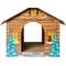 Show in main carousel: Frisco Holiday Festive Cabin Cardboard Cat House with Silvervine & Catnip slide 3 of 9