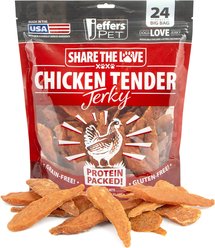 Jeffers Limited Ingredient Chicken Jerky Dog Treats, 24-oz bag