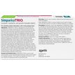 Show in main carousel: Simparica Trio Chewable Tablet for Dogs, 44.1-88 lbs, (Green Box), 6 Chewable Tablets (6-mos. supply) slide 2 of 13