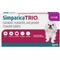 Show in main carousel: Simparica Trio Chewable Tablet for Dogs, 5.6-11.0 lbs, (Purple Box), 1 Chewable Tablet (1-mo. supply) slide 1 of 13