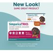 Show in main carousel: Simparica Trio Chewable Tablet for Dogs, 11.1-22.0 lbs, (Caramel Box), 6 Chewable Tablets (6-mos. supply) slide 9 of 13