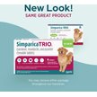 Show in main carousel: Simparica Trio Chewable Tablet for Dogs, 44.1-88 lbs, (Green Box), 6 Chewable Tablets (6-mos. supply) slide 9 of 13