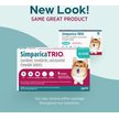 Show in main carousel: Simparica Trio Chewable Tablet for Dogs, 22.1-44.0 lbs, (Teal Box), 6 Chewable Tablets (6-mos. supply) slide 9 of 13