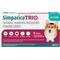 Show in main carousel: Simparica Trio Chewable Tablet for Dogs, 22.1-44.0 lbs, (Teal Box), 6 Chewable Tablets (6-mos. supply) slide 1 of 13