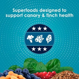 Kaytee Forti-Diet Pro Health Nourish+Protect Canary & Finch Food, 2-lb bag