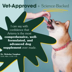 Arterra Longevity Beef Flavored Adult Soft Chew Multivitamin Supplement for Dogs, 30 count slide 2 of 9