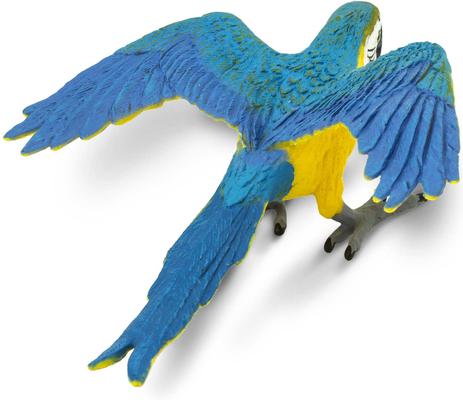 Show full view: Safari Ltd. Blue & Gold Macaw Figurine slide 3 of 6