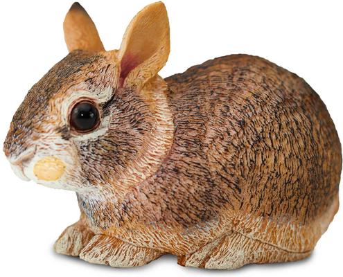 Show full view: Safari Ltd. Eastern Cottontail Rabbit Baby slide 4 of 6