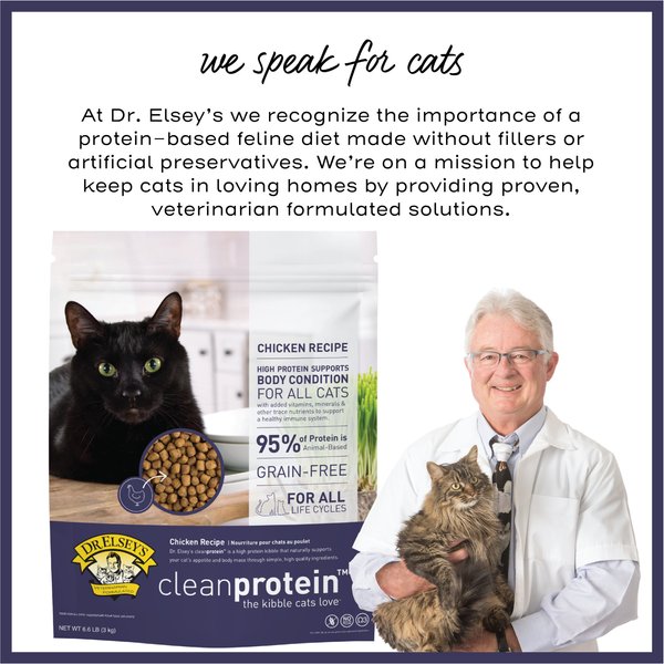 Dr. Elsey's cleanprotein Chicken Kibble Cat Dry Food