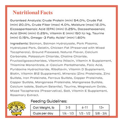 Show full view: Dr. Elsey's cleanprotein Salmon Kibble Cat Dry Food, 2.0-lb bag slide 9 of 12