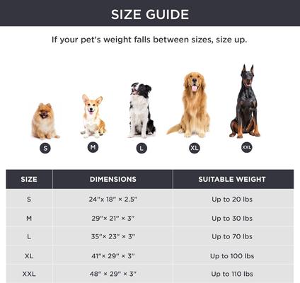 Show full view: Bedsure Washable Dog Crate Mattress, Brown, 24-in slide 7 of 8