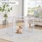 Show in main carousel: Unipaws Clear Dog Gate & Playpen, White, 24-in, 6-panel slide 3 of 7