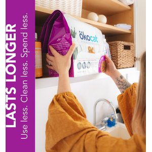 Okocat Mini Pellets Unscented Clumping Wood Cat Litter, 21.5-lb bag