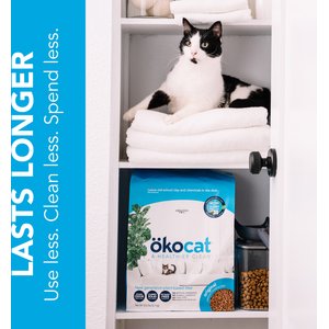 Okocat Original Premium Wood Clumping Cat Litter, 18.8-lb bag