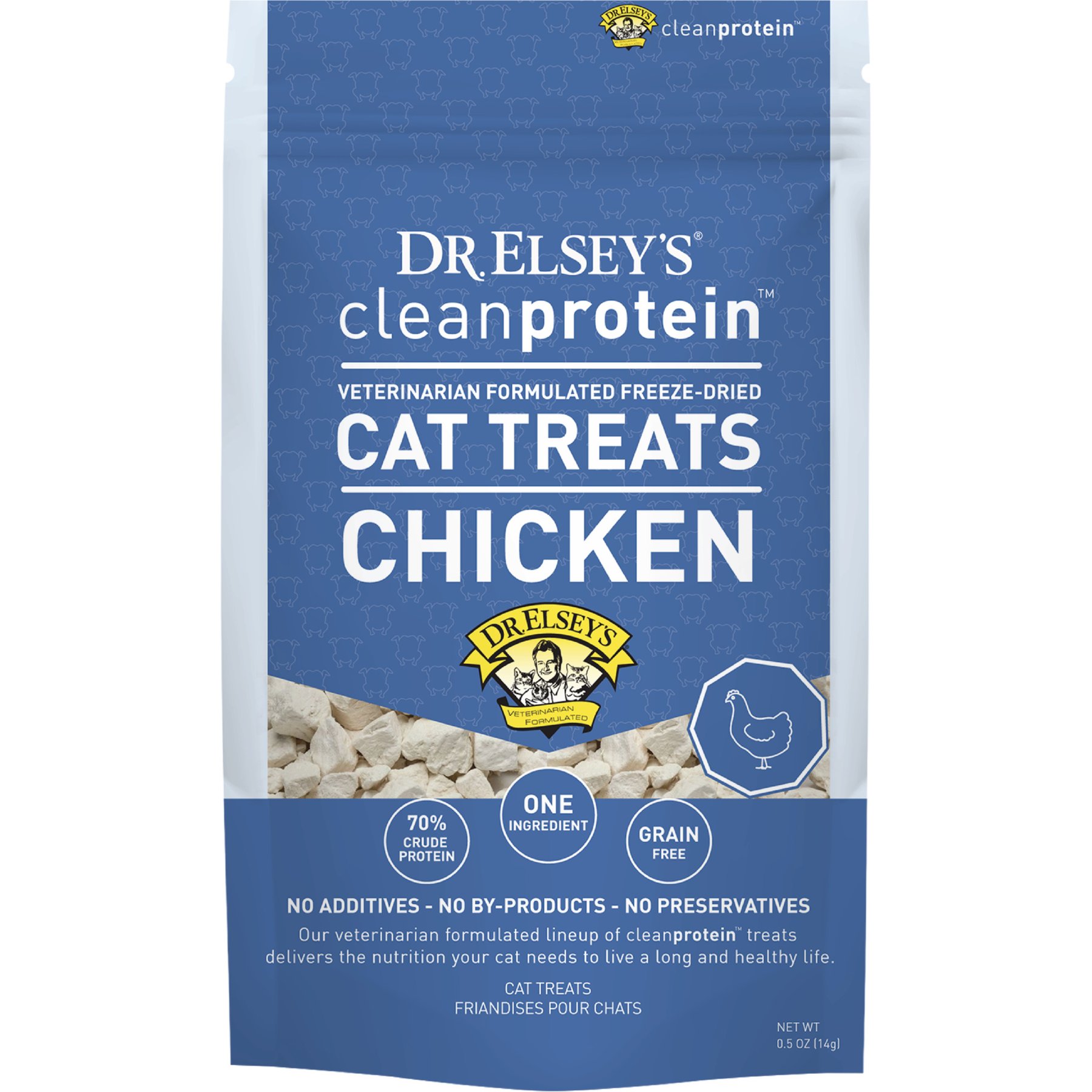 Dr. Elsey's Freeze-Dried Chicken Cat Treats, 0.5-oz bag