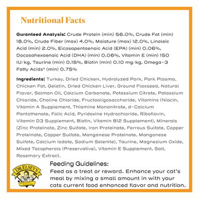 Show full view: Dr. Elsey's cleanprotein Protein Bites Turkey Crunchy Cat Treats, 6-oz bag slide 8 of 9