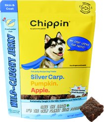Chippin Wild-Caught Fish Jerky Soft Dog Treat, 5-oz bag