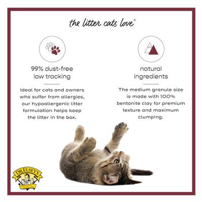Show full view: Dr. Elsey's Classic Unscented Clumping Clay Cat Litter, 40-lb bag slide 5 of 13