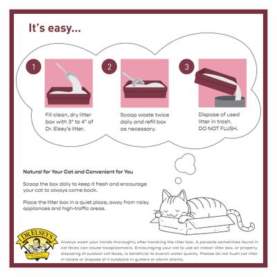 Show full view: Dr. Elsey's Classic Unscented Clumping Clay Cat Litter, 40-lb bag slide 8 of 13
