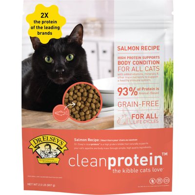 Dr. Elsey's Dr. Elsey's cleanprotein Salmon Kibble Cat Dry Food, 2.0-lb bag