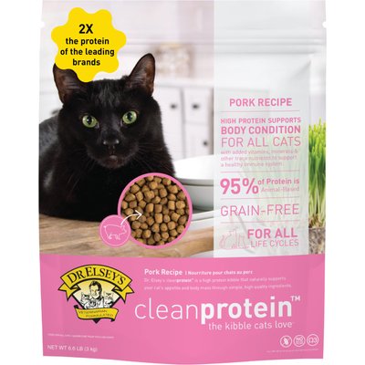 Dr. Elsey's Dr. Elsey's cleanprotein Pork Kibble Cat Dry Food, 6.6-lb bag
