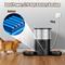 Show in main carousel: Casfuy WiFi Timed Dry Food Dispenser Stainless Steel Automatic Two Bowl Cat Feeder, 5-L slide 6 of 8