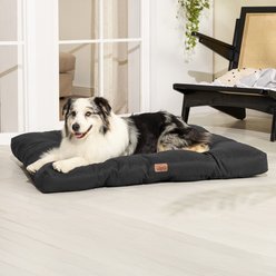 Bedsure Waterproof Oxford Fabric Crate Dog Bed, Black, X-Large