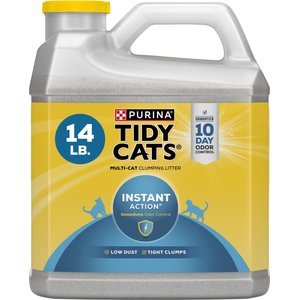 Tidy Cats Instant Action Scented Clumping Cat Litter, 14-lb jug