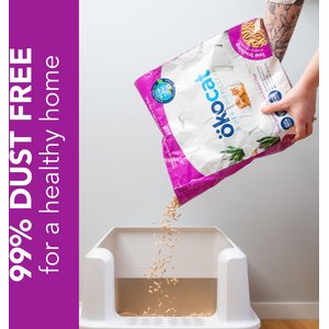 Okocat Mini Pellets Unscented Clumping Wood Cat Litter, 21.5-lb bag