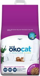 Okocat Mini Pellets Unscented Clumping Wood Cat Litter, 21.5-lb bag