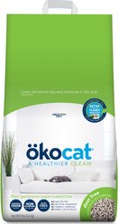 Okocat Dust-Free Unscented Non-Clumping Paper Pellet Cat Litter, 8-lb bag