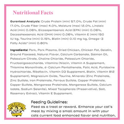 Show full view: Dr. Elsey's cleanprotein Protein Bites Pork Crunchy Cat Treats, 6-oz bag slide 8 of 8