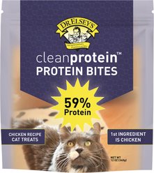 Dr. Elsey's cleanprotein Protein Bites Chicken Crunchy Cat Treats, 12-oz bag