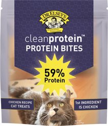 Dr. Elsey's cleanprotein Protein Bites Chicken Crunchy Cat Treats, 6-oz bag