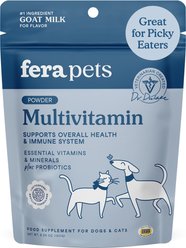 Fera Pets Multivitamin Goat Milk Topper for Dogs & Cats, 6.34-oz pouch
