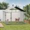 Show in main carousel: Wooflex Heavy Duty Outdoor Dog Kennel with Roof & Metal Gate, 10 x 10-ft slide 1 of 8