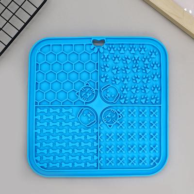 Show full view: Supet Silicone Dog & Cat Lick Mat, Blue slide 4 of 7