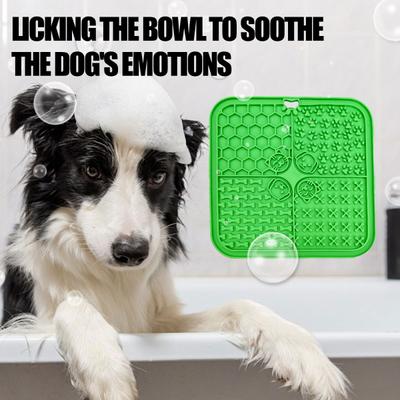 Show full view: Supet Silicone Dog & Cat Lick Mat, Green slide 2 of 7