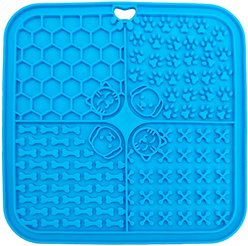 Supet Silicone Dog & Cat Lick Mat, Blue