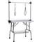 Show in main carousel: Cesicia Folding Stainless Steel Frame Dog Grooming Table with Adjustable Arm & Clamps, Silver Gray, 36 x 24 x 30-in slide 1 of 6