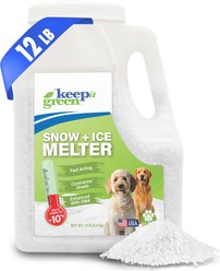 Snow Joe Keep It Green KIG12 Snow & Ice Melter, 12-lb jug